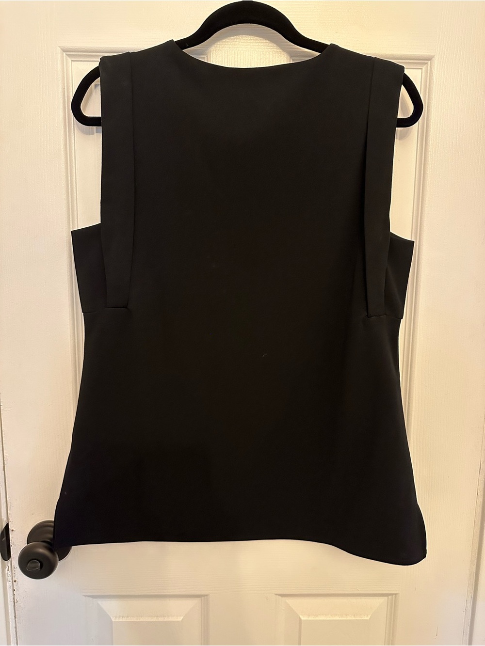 Banana Republic Black V-Neck Sleeveless Top - Picture 7 of 8